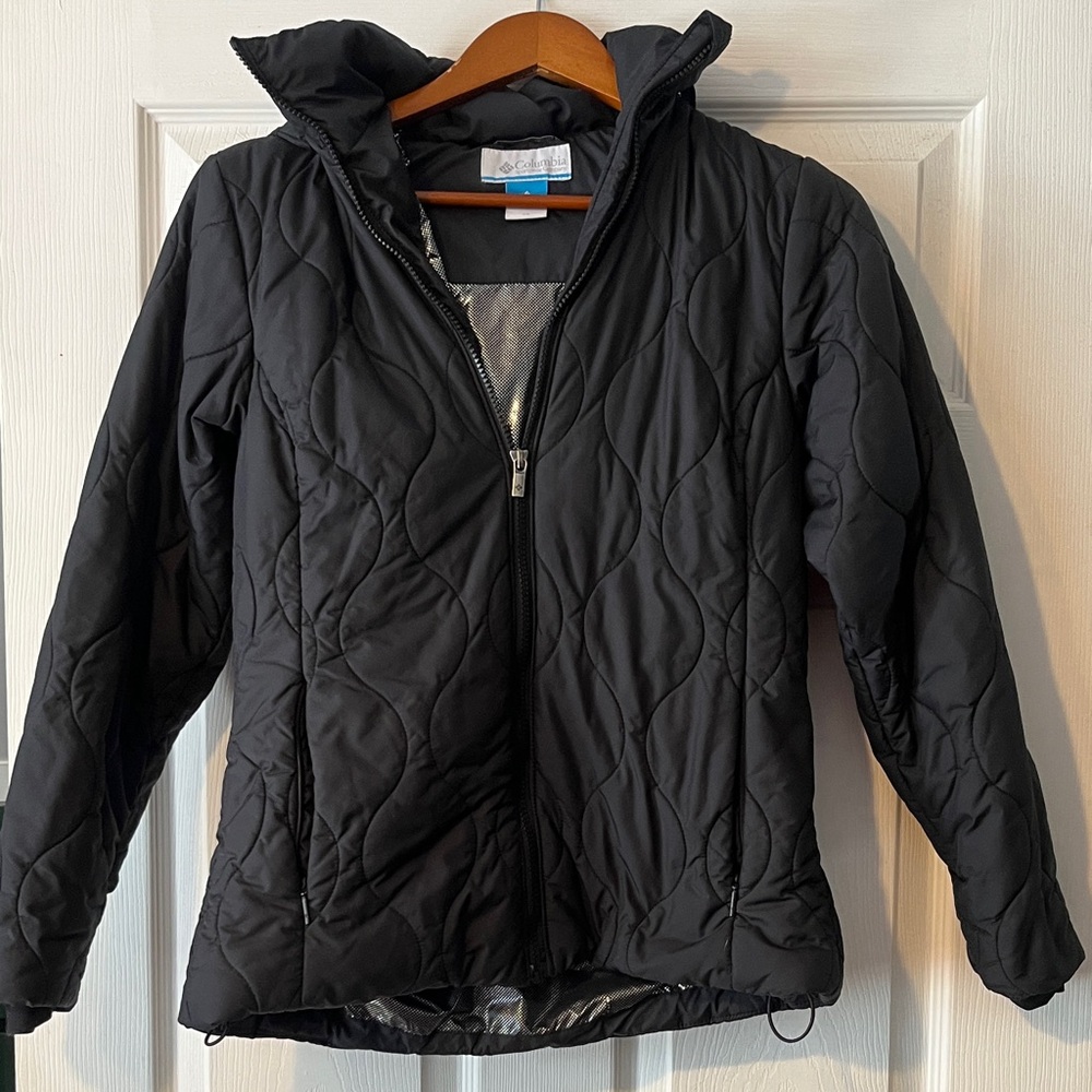 Columbia Women's Frosty Heights Omni Heat Mid Insulated Hooded Jacket Size XS